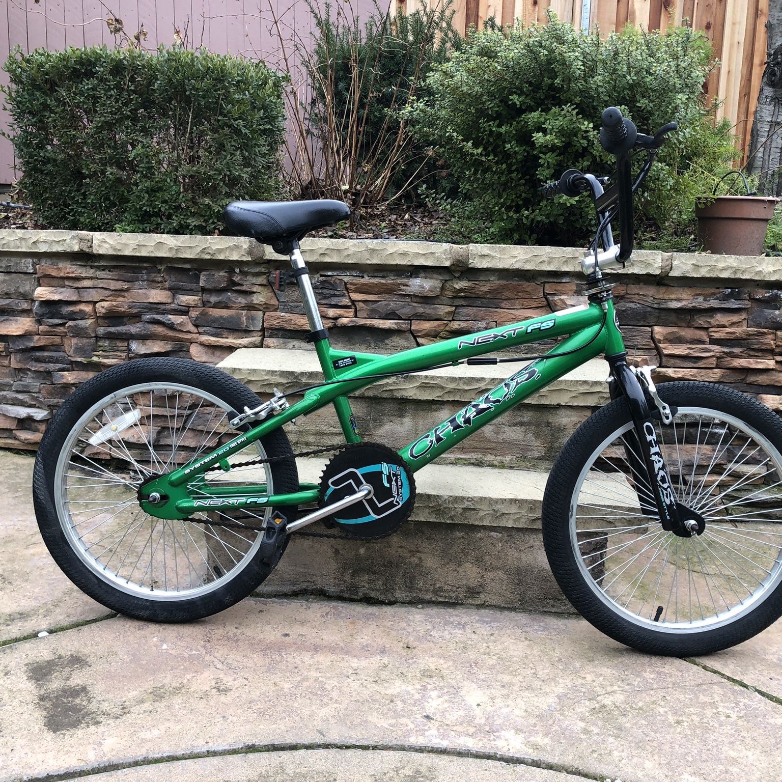 next bmx bike green