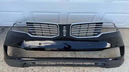 BLACK MKX LINCOLN 2016 2017 2018 FRONT BUMPER