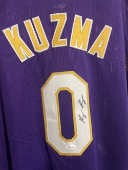 Kyle Kuzma Lakers Autographed Jersey