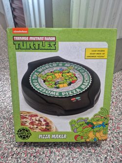 Nickelodeon NTPM-55 Teenage Mutant Ninja Turtles Pizza Maker Pizza Oven New🍕