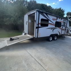 Toy Hauler Camper/ ICON Golf Cart Combo 