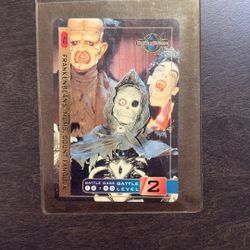 Frankenbeans, Mums, and Count Fangula Card 1996