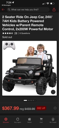 Kid jeep