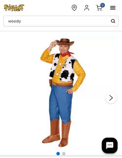 *ADULT WOODY PLUS SIZE*