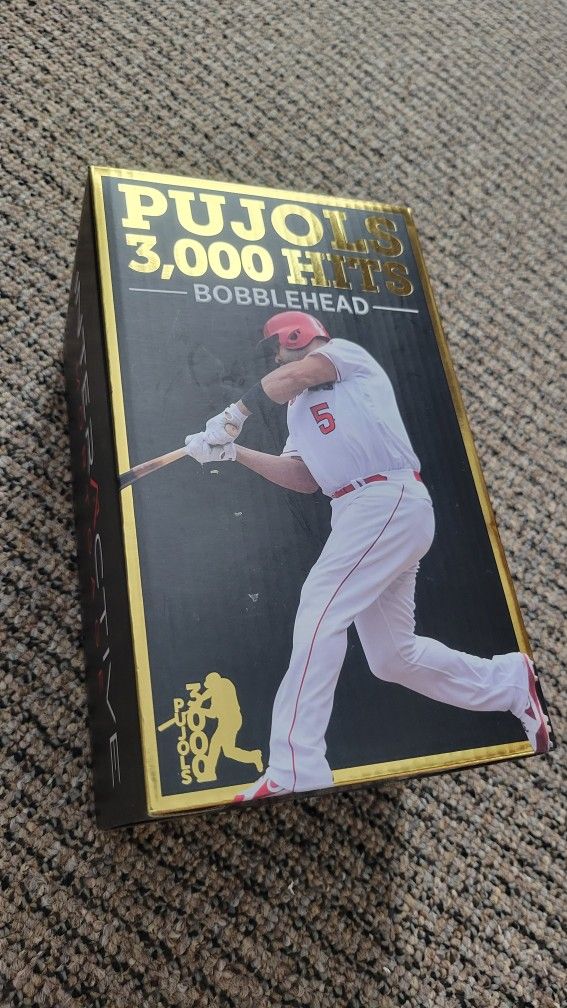 Albert Pujols 3000 3K Hit Club Bobblehead