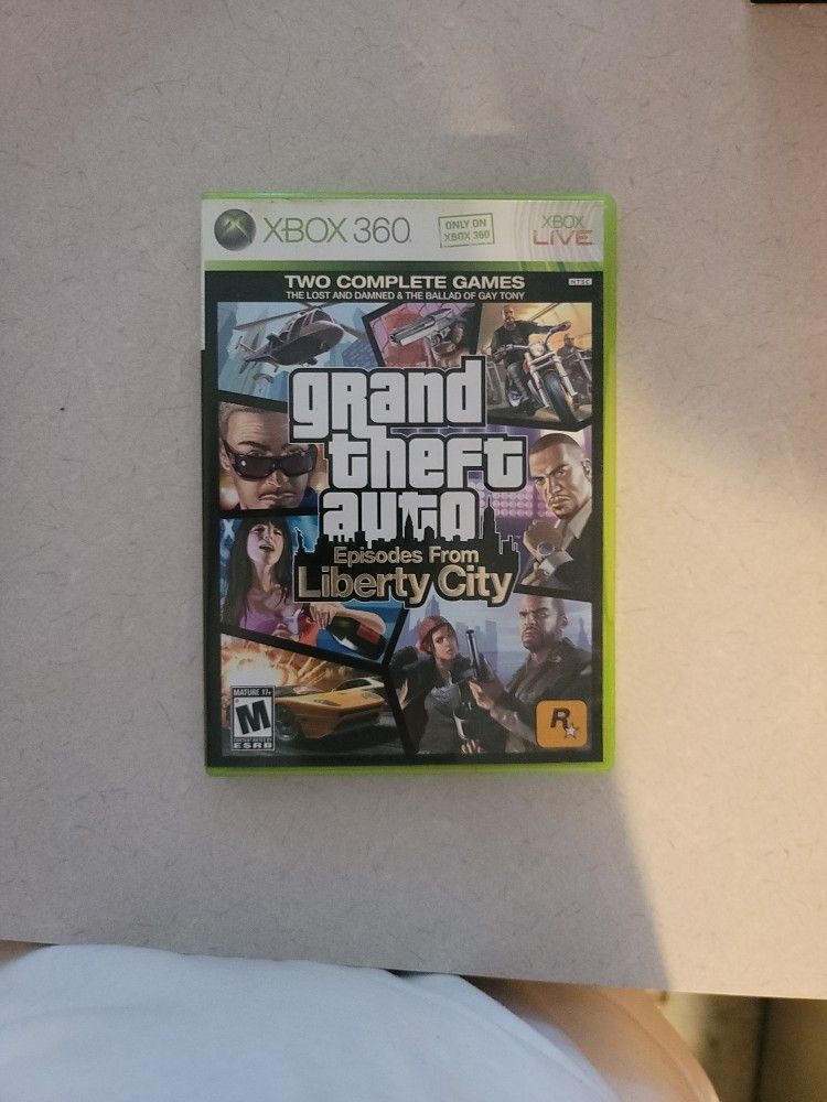 GTA IV EPISODES FROM LIBERTY CITY XBOX 360
