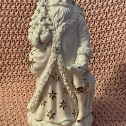 Vintage Porcelain Santa 2000 Palm tree