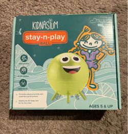 Kidnasium Stay-N-Play Ball for Kids