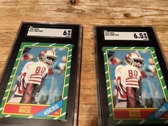 Jerry Rice rookie Cards