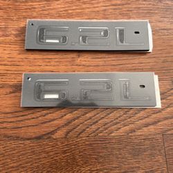 Chevy 6.2L Black Badges 