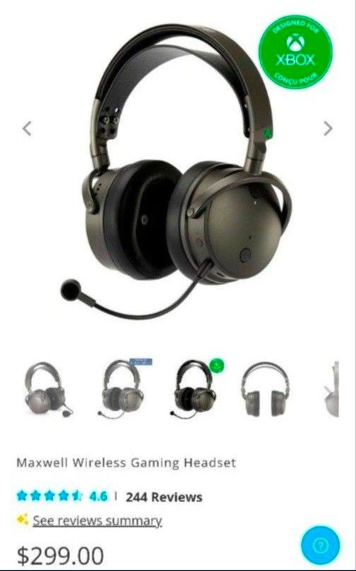 Audeze Maxwell Wireless Gaming Headset