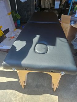 Massage table