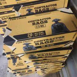 2.5 MIL CONTRACTOR BAGS