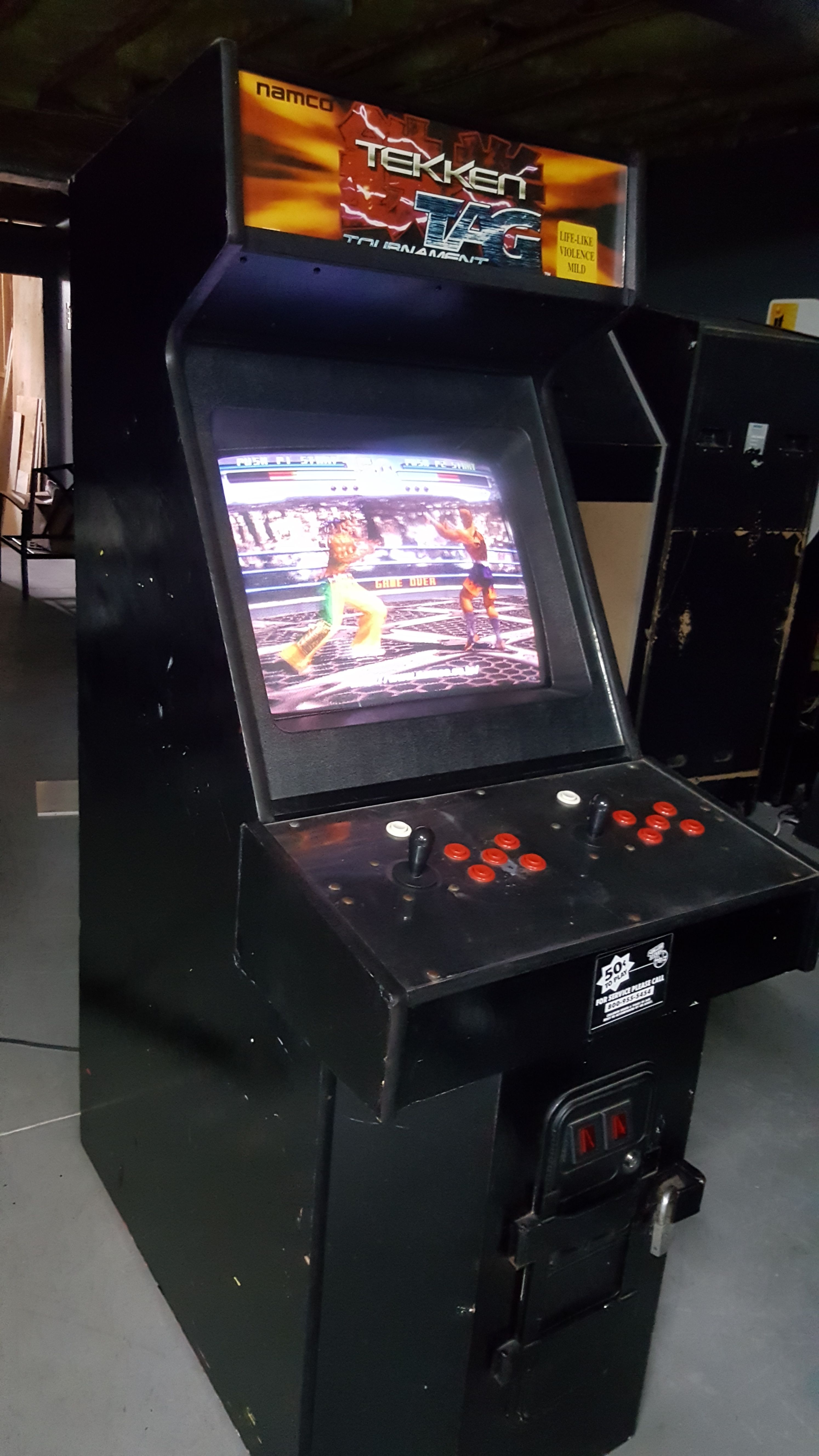 Tekken Tag Tournament arcade machine