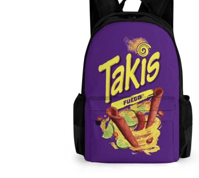 Takis Backpack, Large Capacity Computer Backpack with Pocket, Durable Laptop Backpack for Work Travel Outdoor Activities, 16.1x12.