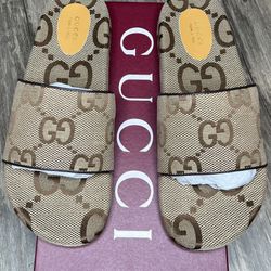Gucci Slides Brand New With Box And Dust Cover 