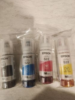 Epson 522 EcoTank Ink Bottles Full Set
