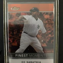 CC Sabathia 2011 Topps Finest