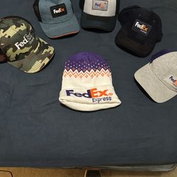 Fed Ex Hat Lot