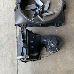1974 Chevy A/c Box and Fan Shroud with 18” Fan