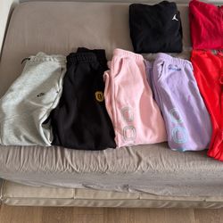 Nike, Air jordan And overtime Sweat Pants Adult Small And 2x Air jordan hoodie Youth XL - Like New