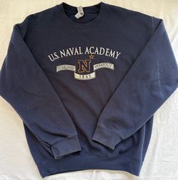 U.S. Naval Academy Annapolis Navy Crewneck Sweatshirt - Men’s medium - $35