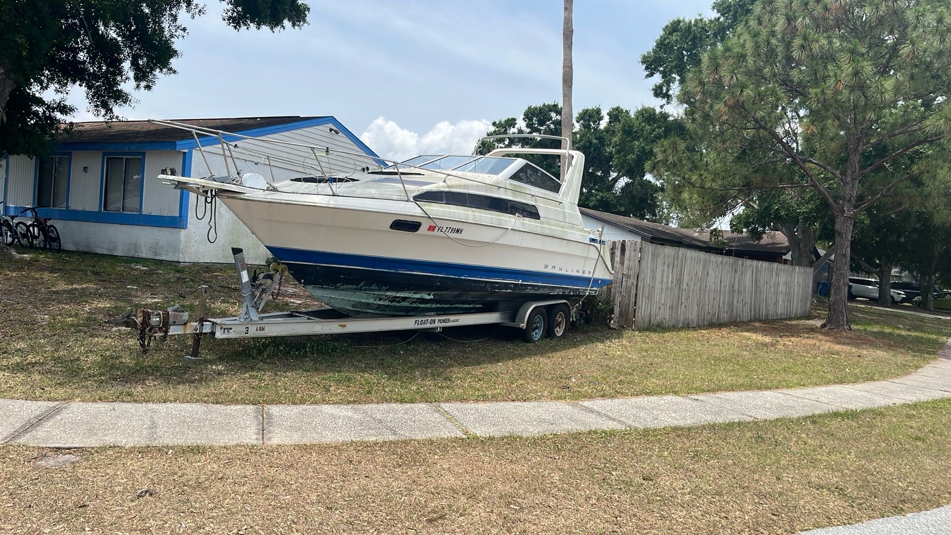Boat and trailer for sale