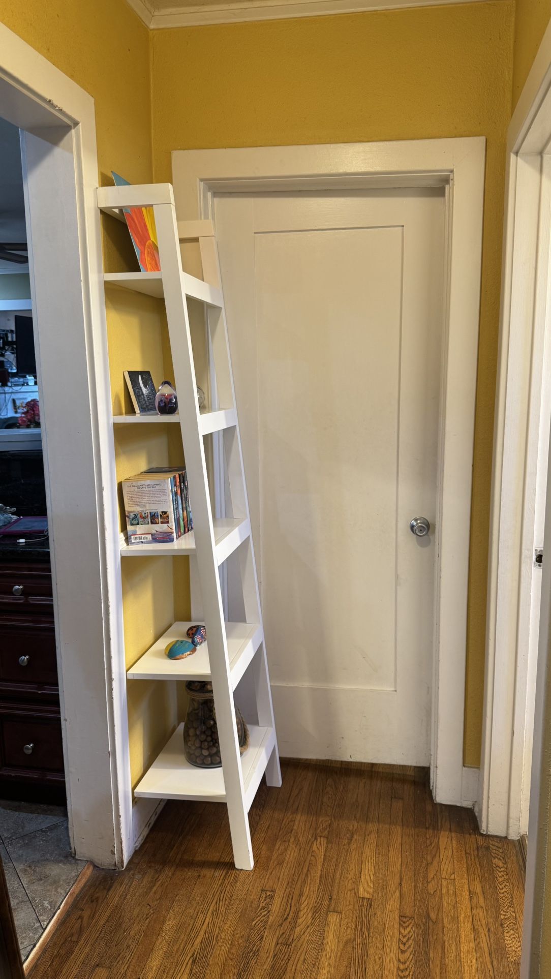 Crate And Barrel Ladder Shelf 