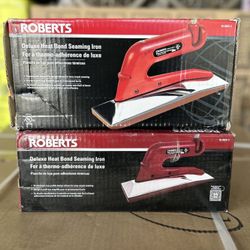 ROBERTS Deluxe Heat Bond Carpet Iron Non-Stick, Grooved Base