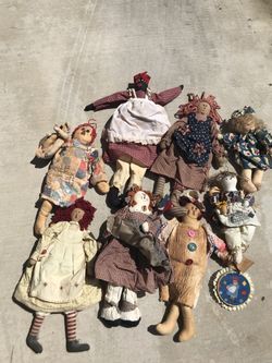 Antique/ Vintage rag dolls
