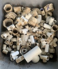 Various PVC Pipe Fittings And Joints