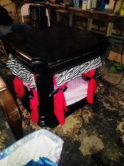 End table/side table-dog bed