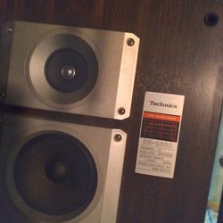 Vintage  Technics SB 2660 loud stereo speakers 