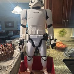 Star Wars first order storm trooper 31inch action figure with blaster