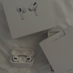  Apple AirPods Pro - White, Active Noise Cancellation, Customizable Fit, Excellent Condition, Up to 24 Hours Battery Life