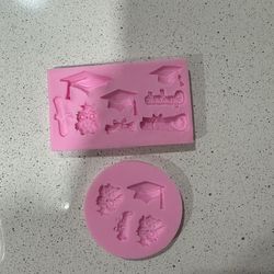 Graduation chocolate molds