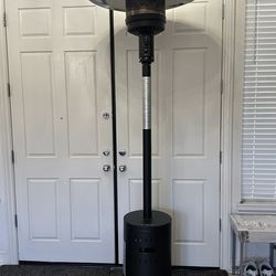 Fire Sense Patio Heater 50,000 BTU Black Propane Outdoor