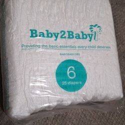 Diapers Size 6 