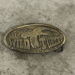 Wild Turkey Belt Buckle