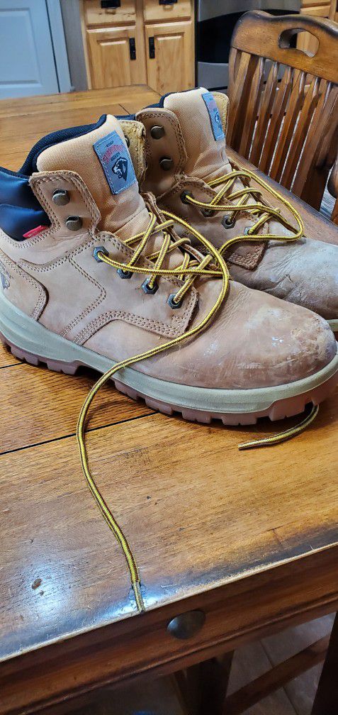 Herman Survivors Waterproof Outdoor Steel Toe Work Boots 9 1/2 W