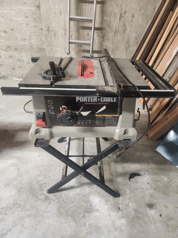 Porter Cable Table Saw 