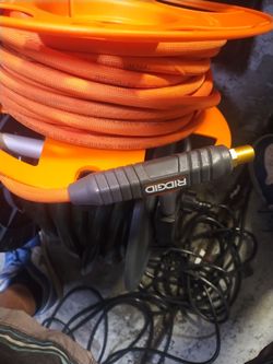 riged 1/4 100 ft air hose