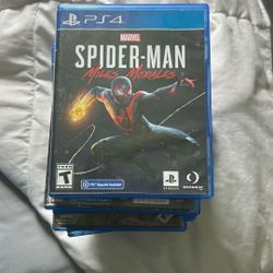 Marvel Spider-Man Miles Morales Ps4 Disc