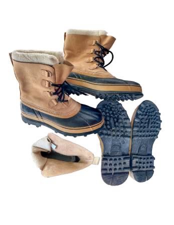 Sorel Caribou Men’s Size 13 Winter Boots – Waterproof Leather & Rubber - $100