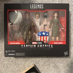 Marvel Legends Series Captain America And Peggy Carter