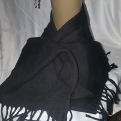 Cashme Black Scarf