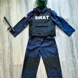 SWAT Kid’s Halloween Costume Size 7-8 Years