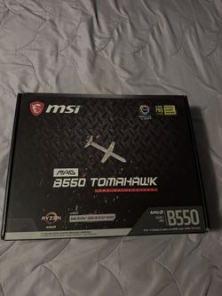 Tomahawk B550 MOBO Bundle Includes R7 3700x