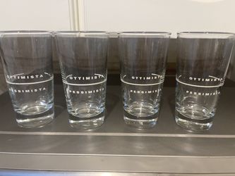 Italian Bistro Wine Glasses -Set Of  2