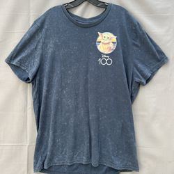 Disney 100 Mens Star Wars Grogu Mandalorian Graphic T-Shirt Size 2XL  